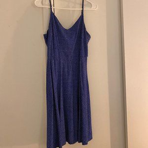 GAP Blue Printed Dress